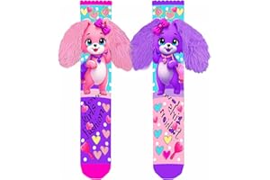 MITUN SEMI Crazy socks for kids Cute girl socks girls wacky Funky Stretch Mid to High Novelty Socks