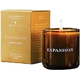 JW Marriott Expansion Candle by Flamingo Estate - Luxury Hotel Fragrance - Holy Basil Leaf, White Lotus Flower, and Rosemary - 55 Hour Burn - 8 oz.