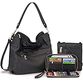 Large Crossbody Bags Ladies Shoulder Handbags Purse and Wallet Set for Women Totes Hobo Purses