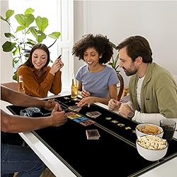 Tabletop Card Playmat with Magic Zones, 24 x 14