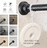 FRENESSA Shower Curtain Rod 304 Stainless Steel Extendable Tension Rod 73-138cm view 6