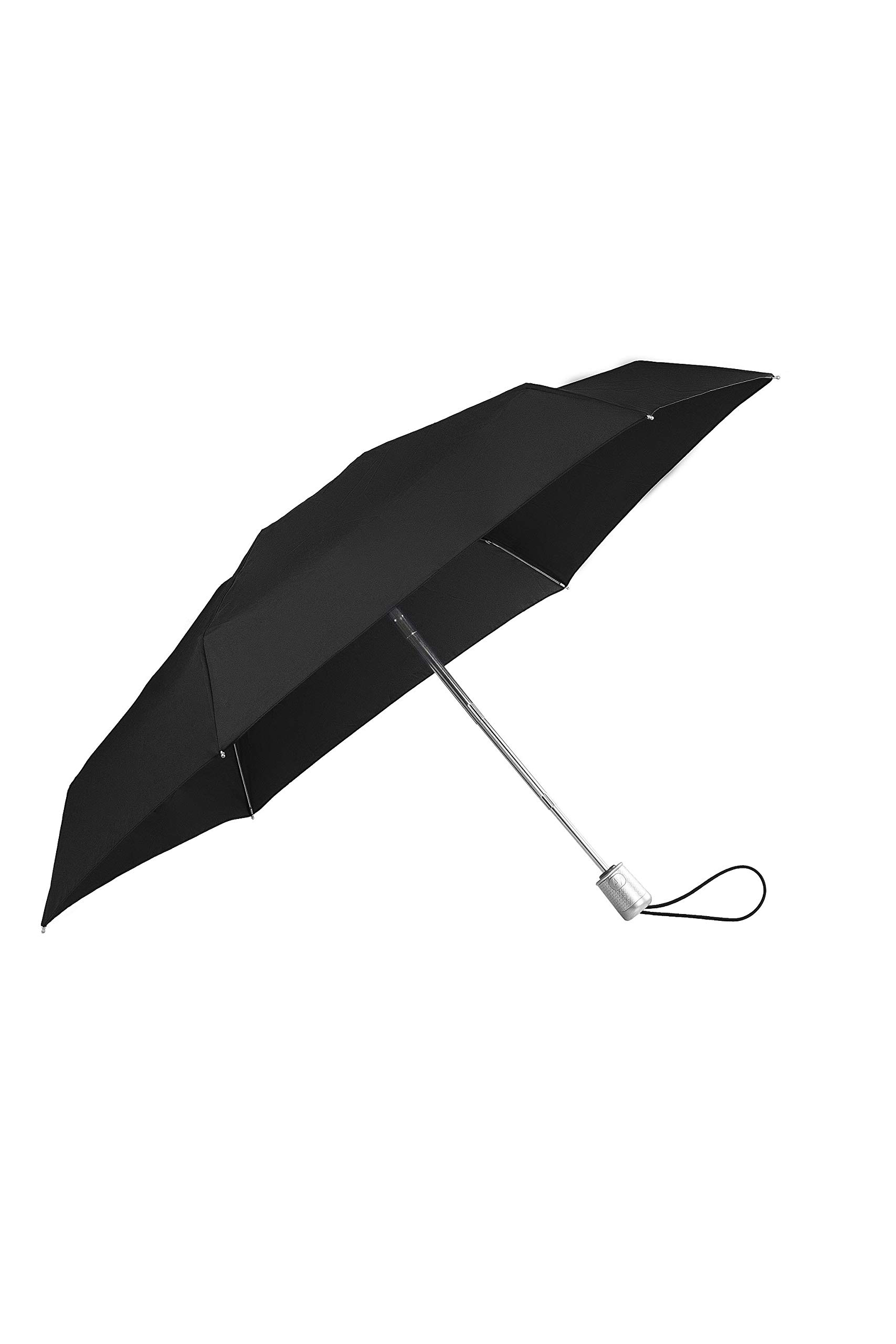 Samsonite Alu Drop S - 4 Section Auto Open Close Mini umbrella, 21 cm, black