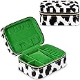 Kate Spade New York Small Travel Jewelry Case, Jewelry Travel Box, Jewelry Holder Organizer for Rings, Necklaces, Earrings, Bracelets, Modern Leopard, Modern Leopard, Modern