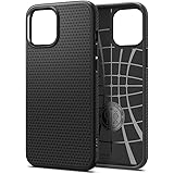 Spigen Liquid Air Armor Designed for iPhone 12 Pro Max Case (2020) - Matte Black