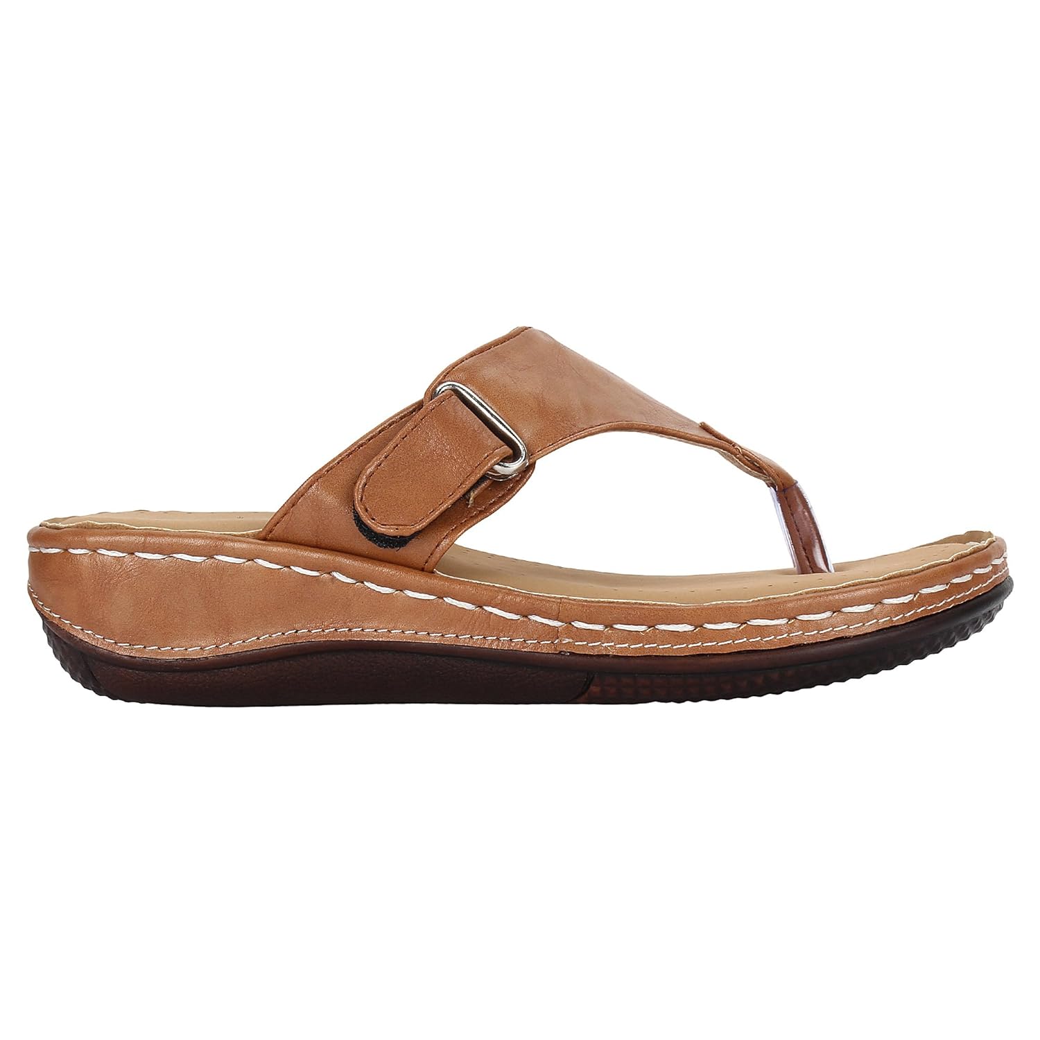 damen mode women tan brown casual ortho doctor slipper