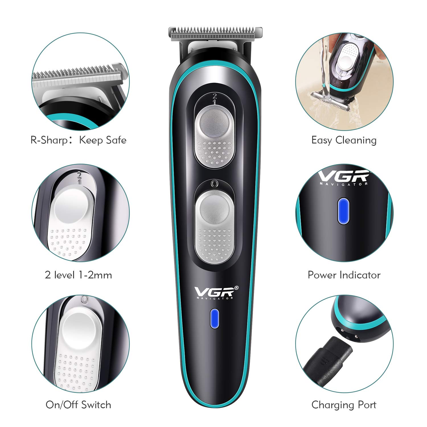 vgr professional hair clippers uk