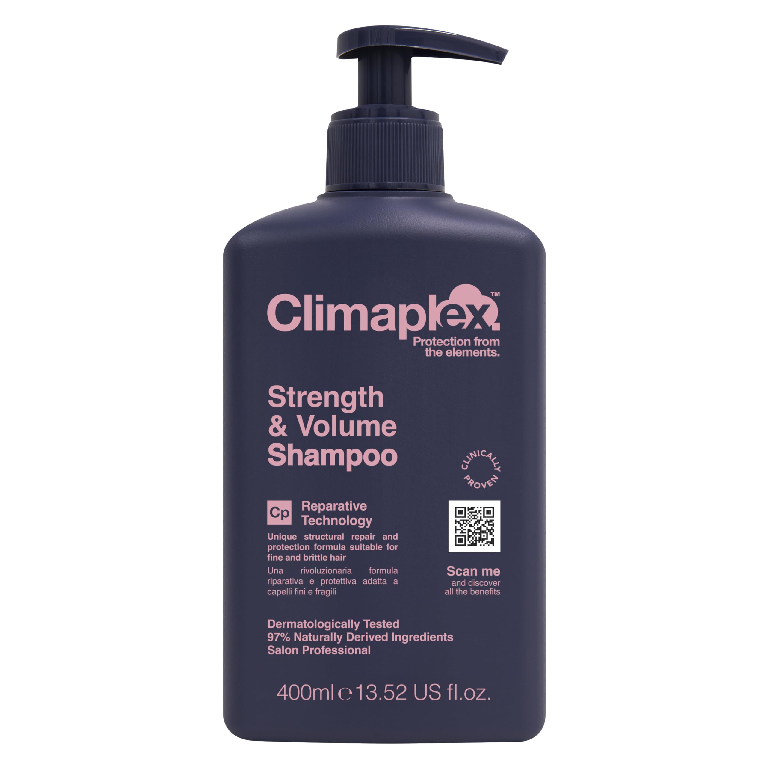 Climaplex Strength and Volume Shampoo For Unisex 13.52 oz Shampoo
