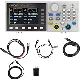 OWON DGE2070 70MHz Dual Channel Arbitrary Waveform Generator, 300MSa/s Sampling Rate, 14-Bit Resolution, 150 Built-in Waveforms, 3.6&rdquo; LCD, Portable Signal Generator for Lab &amp; Electronics Testing