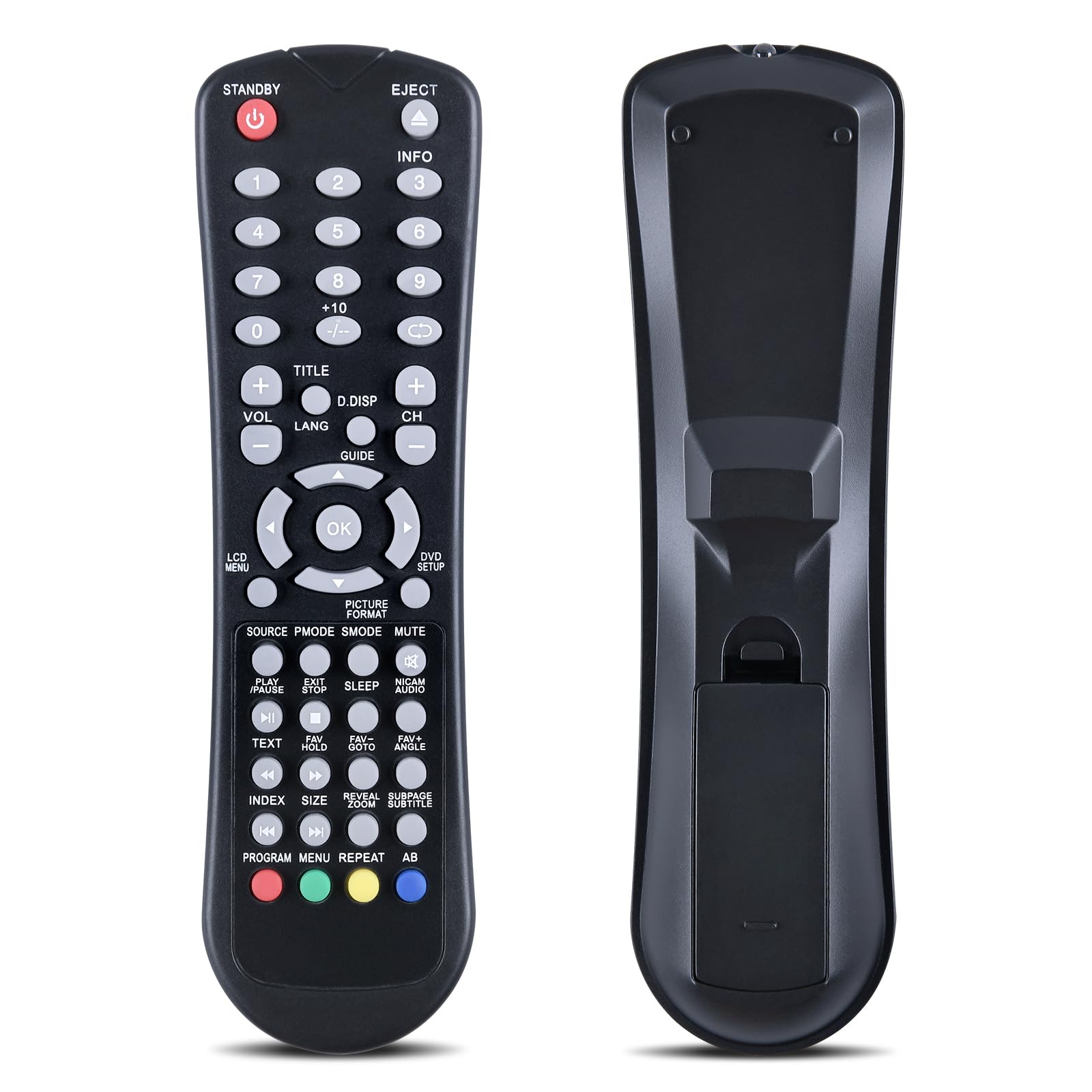 Replacement TV Remote Control For TEVION W185/28G-GB-TCU-UK