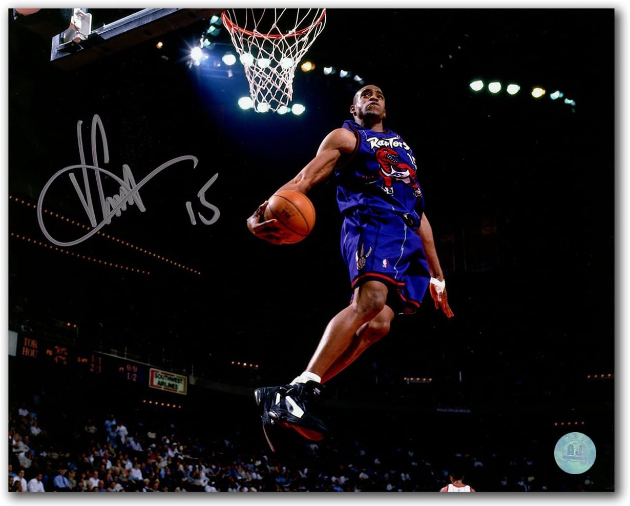 vince carter framed jersey