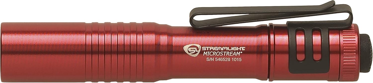 Streamlight 66323 MicroStream Ultra-Compact Aluminum body Flashlight with AAA Alkaline Battery - 45 Lumens: Home Improvement
