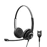 Sennheiser SC 260 Headset – Wired (504402),Black