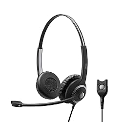 Sennheiser SC 260 Headset – Wired (504402),Black