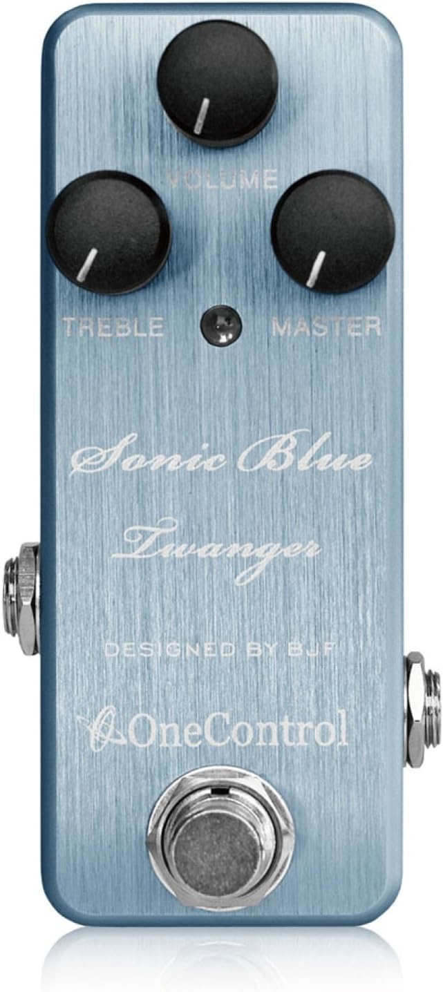 One Control The Sonic Blue Twanger Amp in a Box Effects Pedal