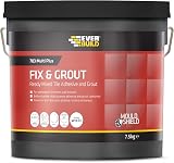Everbuild 703 Fix And Grout Ready Mixed Anti-M mould Water Resistant 7.5kg
