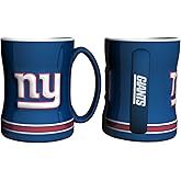 New York Giants 14 Ounce Sculpted Logo Relief Coffee Mug