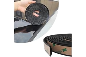 16.4Ft Automotive Weather Stripping - Flexible Rubber Seal Strip Sunroof Seal Strip - Universal Rubber Weather Stripping for 