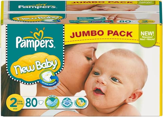 pampers size 2 monthly pack