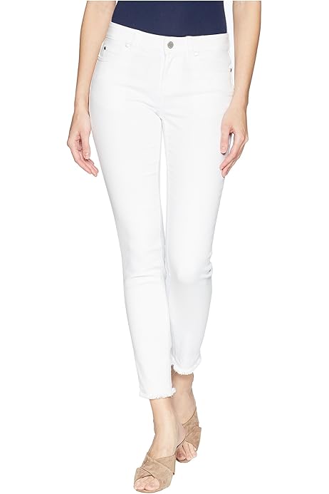 vince camuto uneven hem jeans