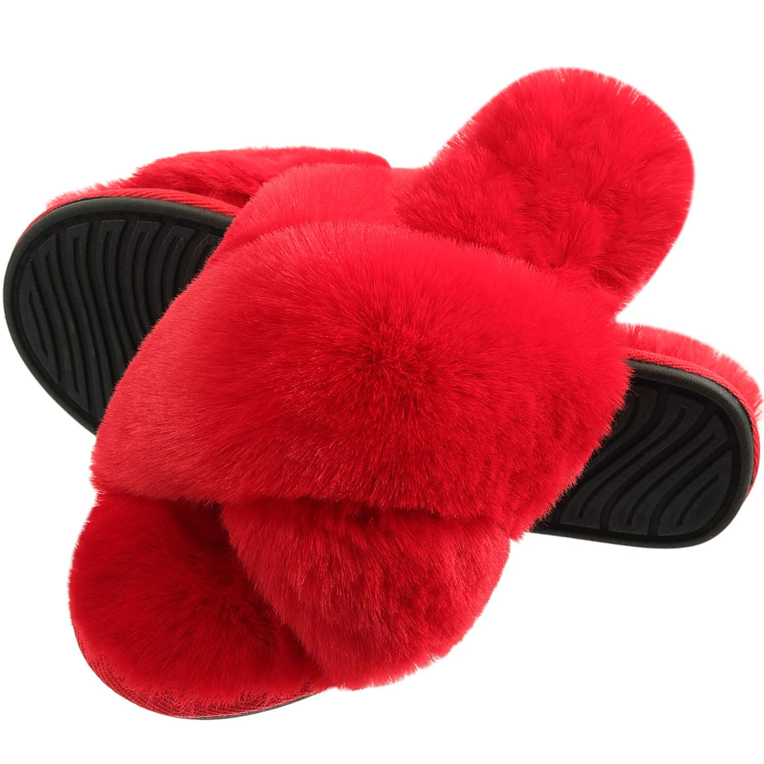 ladies memory foam sliders