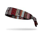 JUNK Brands Flex Tie Novelty Headband - Moisture-Wicking, Performance Fabric, Non-Slip, Sports Sweatband for Men & Women - One Size