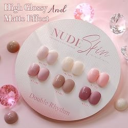 Double Rhythm 6 Pcs 15 ML Gel Polish Set Same Color