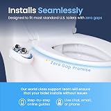 Luxe Bidet NEO 320 Dual Nozzle Hot Cold Water Non-Electric Bidet Attachment view 4