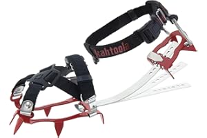 Kahtoola KTS Steel Hiking Crampons for Winter Hiking & Backpacking