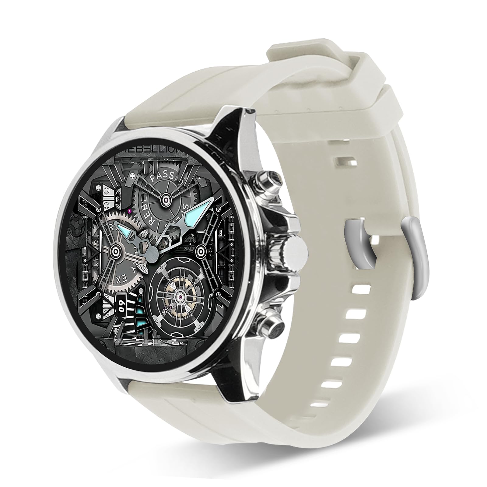 Photo 1 of deloDIY Smart Watches for Men,1.43" HD Touch Screen,Fitness Tracker Running Watch,Heart Rate/Sleep Monitor,Fitness Smart Watch,Bluetooth,NFC,Compatible with iOS Android,Smart Watch