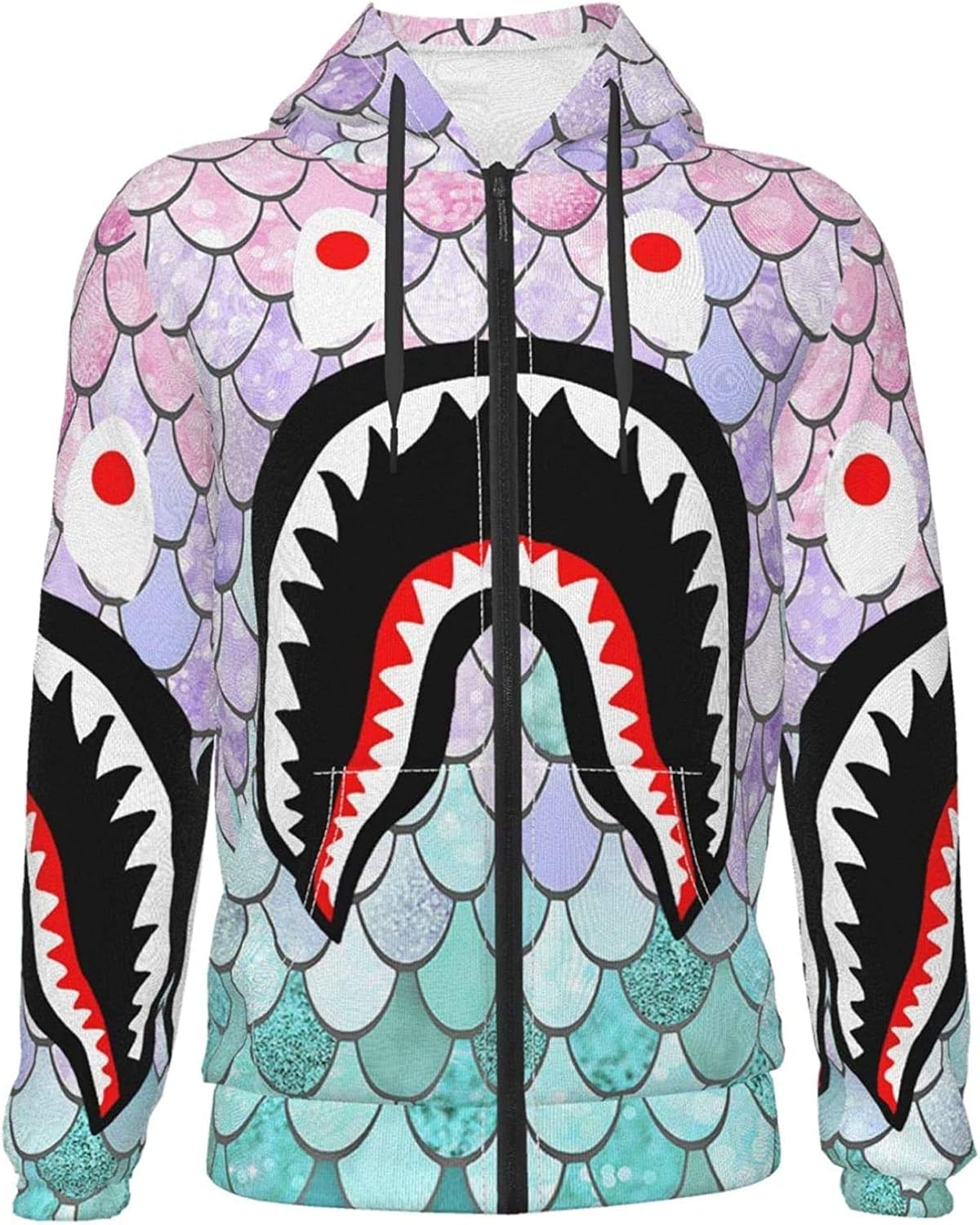 Kids Drawstring Hoodies Hooded Sweatshirt Fit Top Blouse