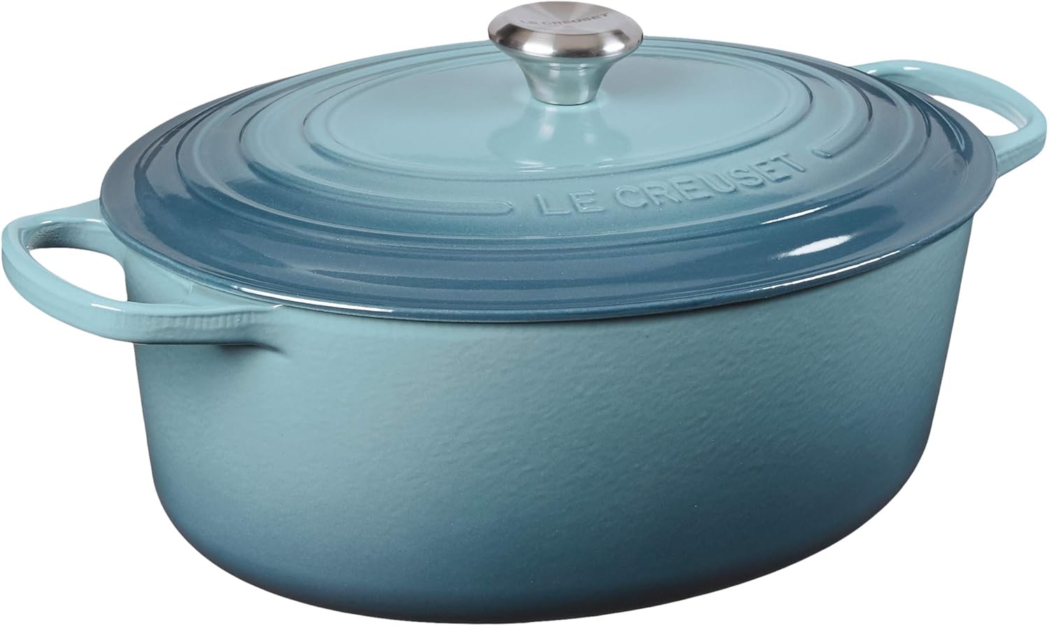 Amazon.de Le Creuset of America Schmortopf, emailliert, Gusseisen