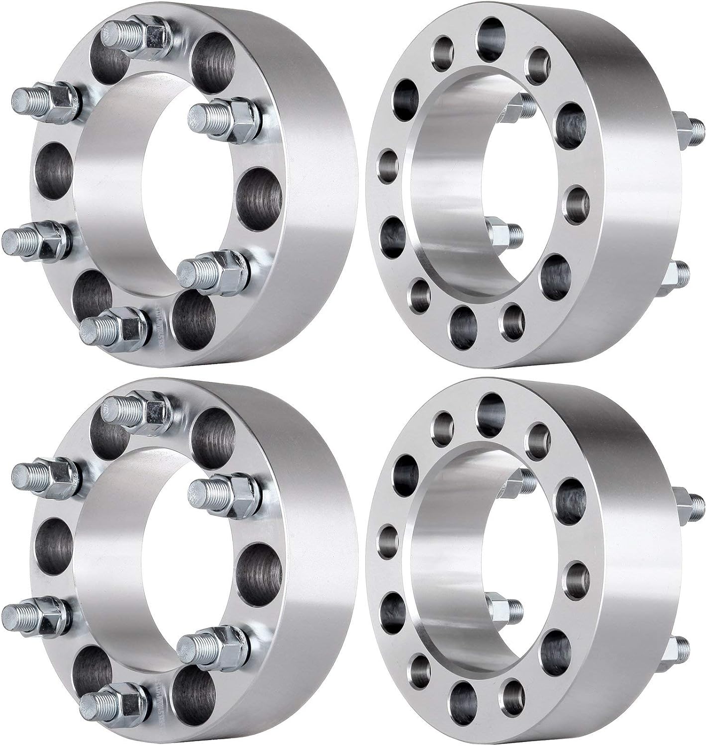 ECCPP 4X 6x139.7 Wheel Spacers 2" 6 Lug 6x5.5 to 6x5.5 fit