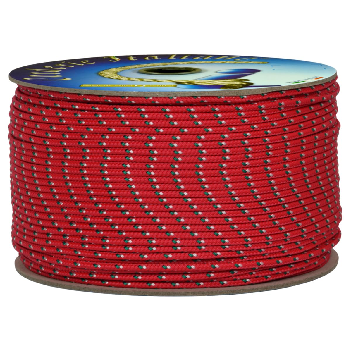 Corderie Italiane 6038429 – 00 Hobbies Fantasy Braid, 2.0 mm-50 MT, Red