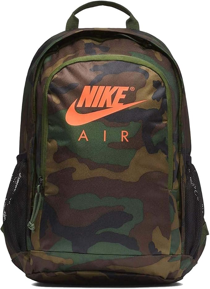 nike black camo backpack