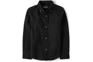 The Children's Place Boys Long Sleeve Oxford Button Down Shirt