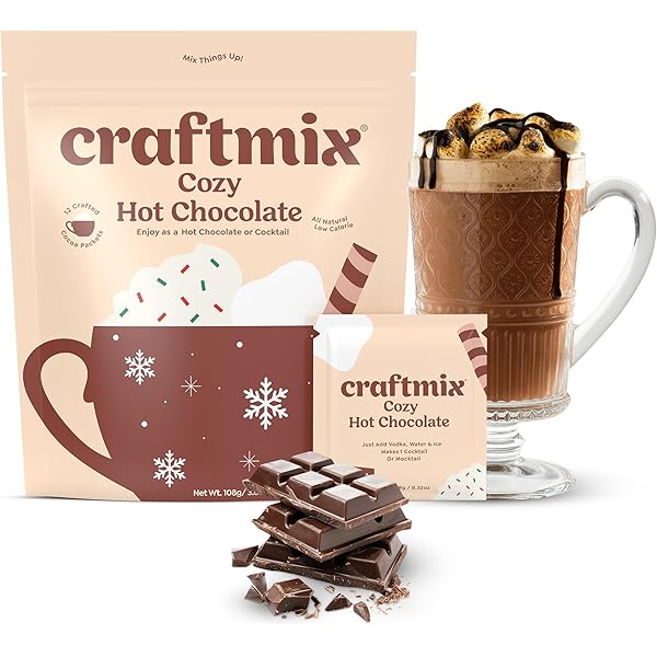 Amazon.com : Crazy Cups Ultra Premium Hot Chocolate Mix, Dairy