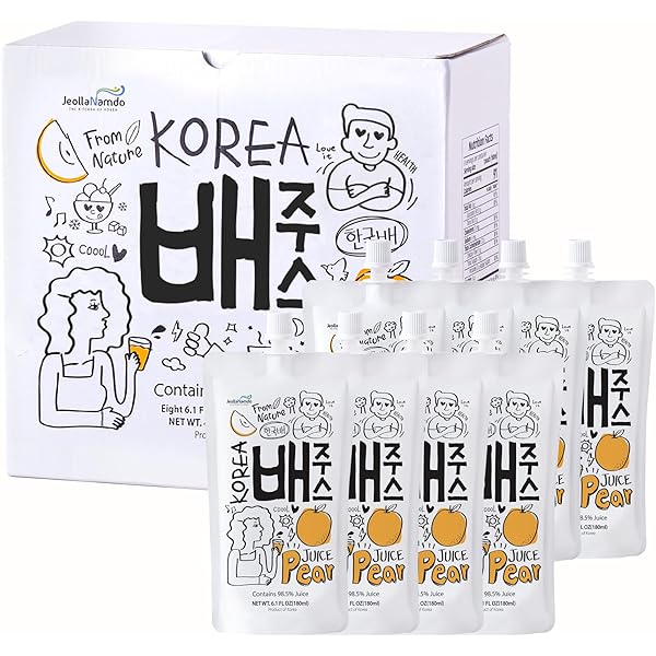 Amazon.com: Haitai Box Sale - Korean Grated Pear Juice Can