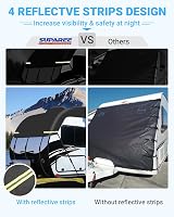 SUPAREE Caravan Roof Cover 6.5x3m 210D Oxford Waterproof UV Reflective Strips view 4