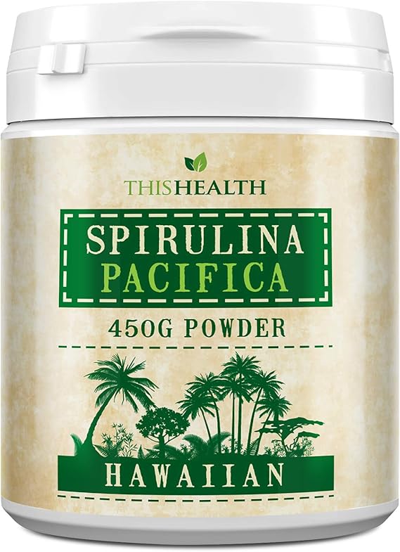 Premium Hawaiian Spirulina Powder 450g High Potency Spirulina