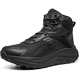 NORTIV 8 Men's Wide Toe Box Hiking Boots Low Drop Waterproof Outdoor Trekking Camping Shoes Katahdin