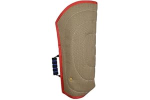 MOREZI Dog Bite Sleeve Training Protection, Heavy Duty Jute Durable , Fit Pit Bull German Shepherd Mastiff, Puppy Small Dogs Training Biting Tugging Toy - Red