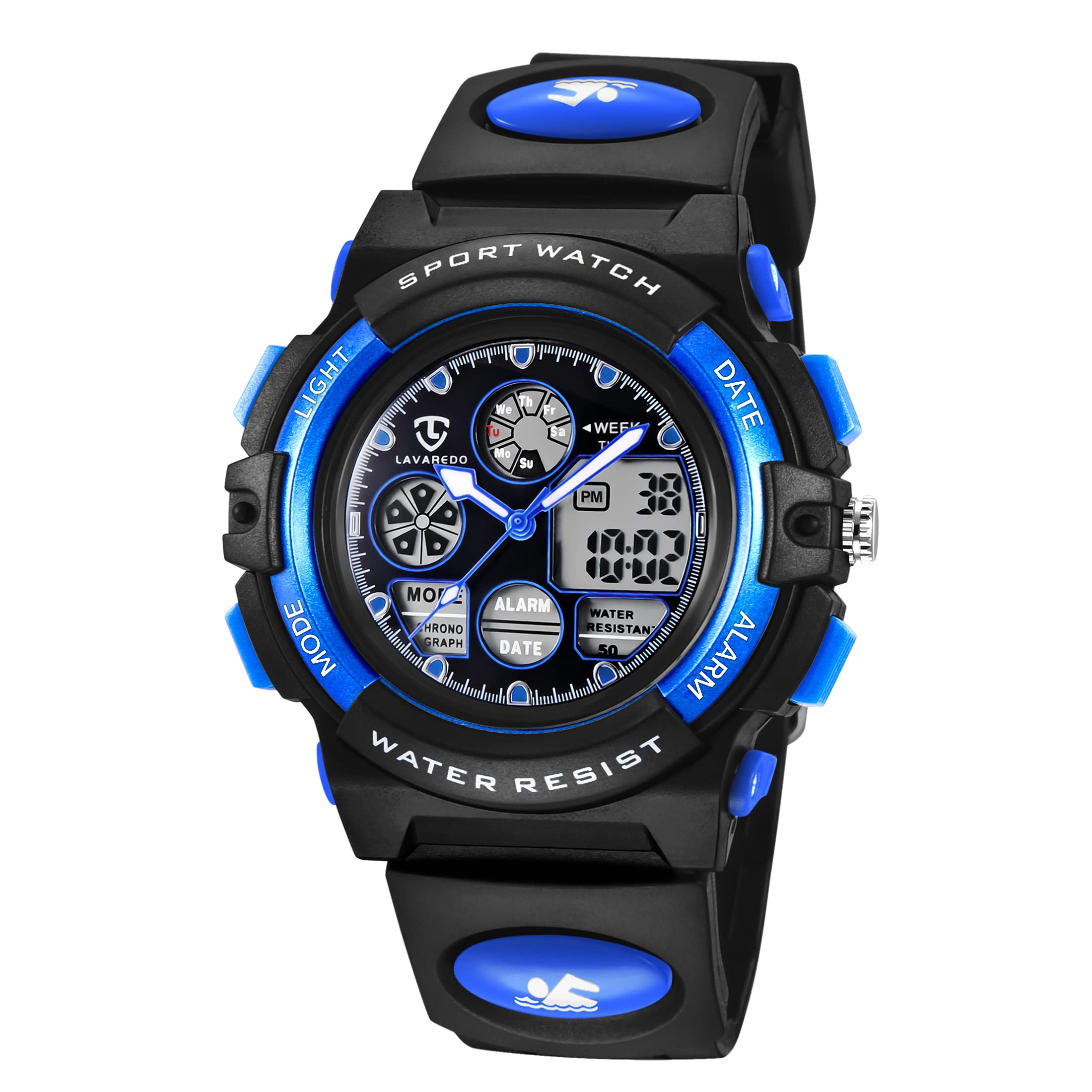 ASWAN WATCH Unisex-Kids Watch L6601-EL-NewBlue