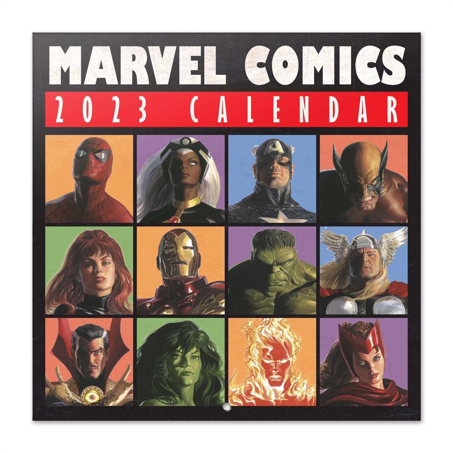 Grupo Erik CP23012 Wall Calendar 2023, 12 Month Planner, Marvel Comics
