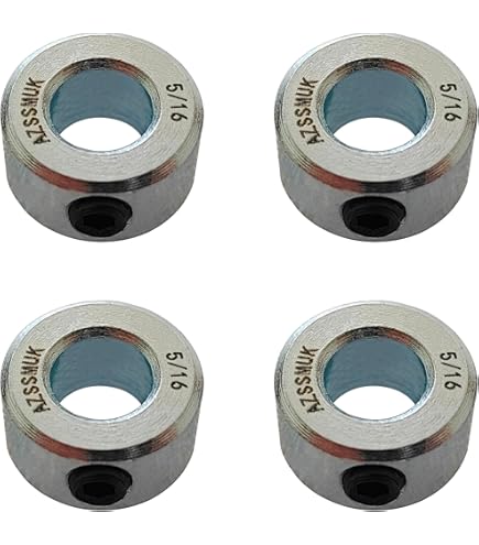 Du-Bro 597 1/8" Latón Chapado Dura-Collar A Granel (paquete
