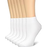 NevEND 6 Pairs Cotton Thin Ankle Low-cut Socks Athletic Lightweight for Women
