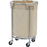 Household Essentials Commercial Round Laundry Hamper