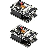2PCS ESP32-CAM-MB, Aideepen ESP32-CAM W BT Board ESP32-CAM-MB Micro USB to Serial Port CH340G with OV2640 2MP Camera Module D