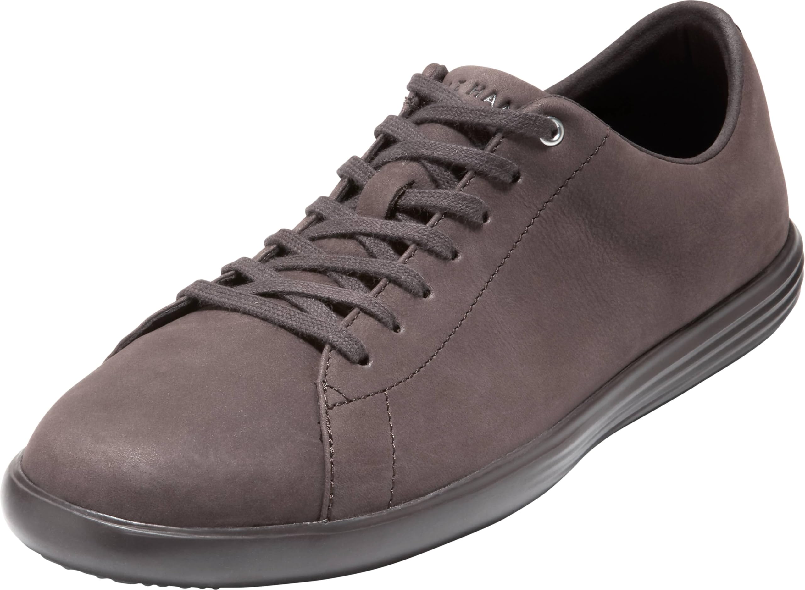 Photo 1 of Cole Haan Men's Grand Crosscourt Sneakers, Dark Chocolate Nubuck/Chocolate Raisin, 9.5-M US