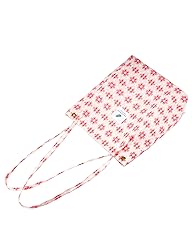 TOPASION Cute Corduroy Tote Bag Canvas Shoulder
