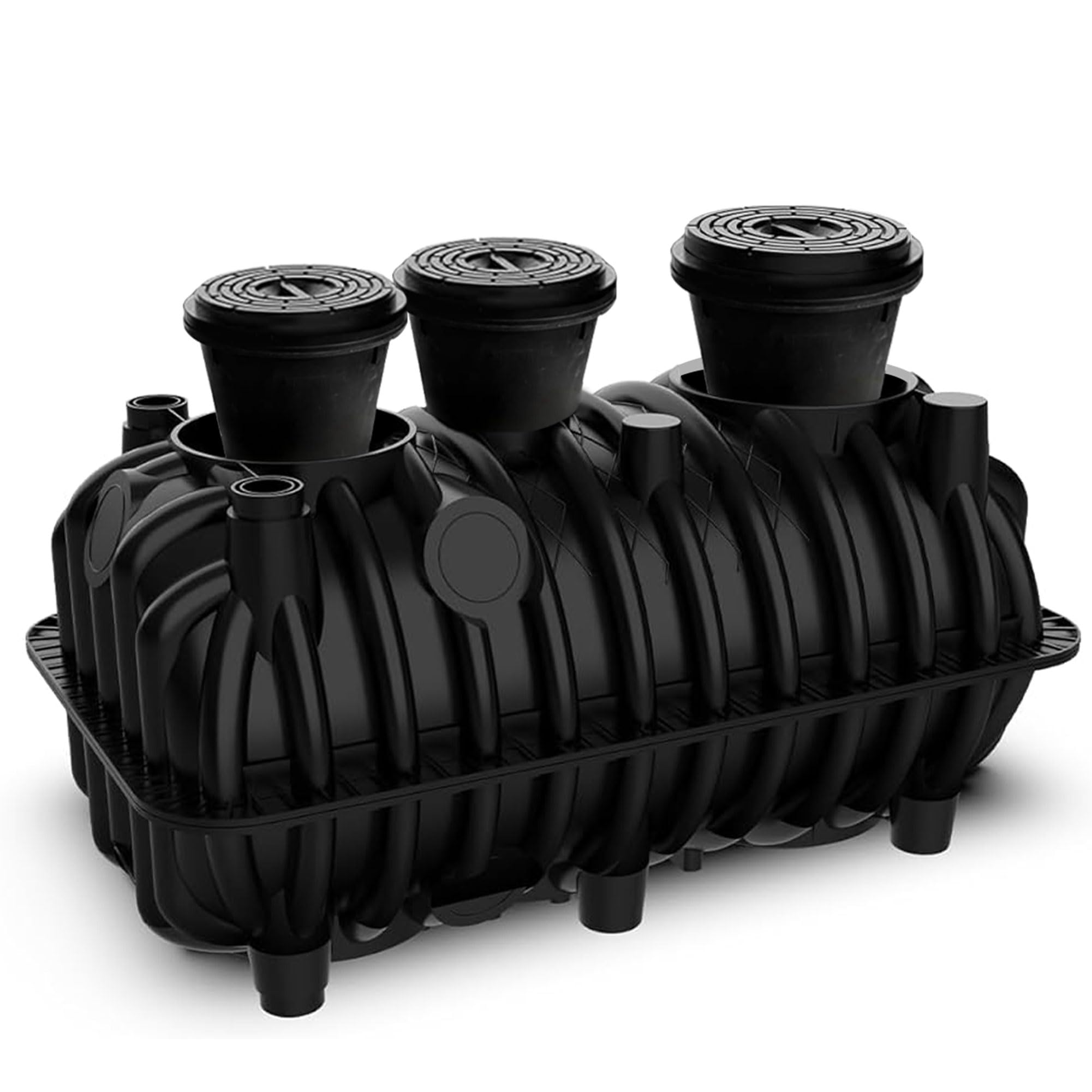 Photo 1 of ***FACTORY SEALED***OPENED TO VERIFY CONTENT** ***TRUCK/TRAILER PICKUP ONLY***Large Underground Septic Tank kit -68.3x38.8x36.2in Plastic Septic Tank System, Rectangular Septic Tank with Riser and Manhole Cover, Anti-Corrosion PP Septic Tank for 3-5 Peopl